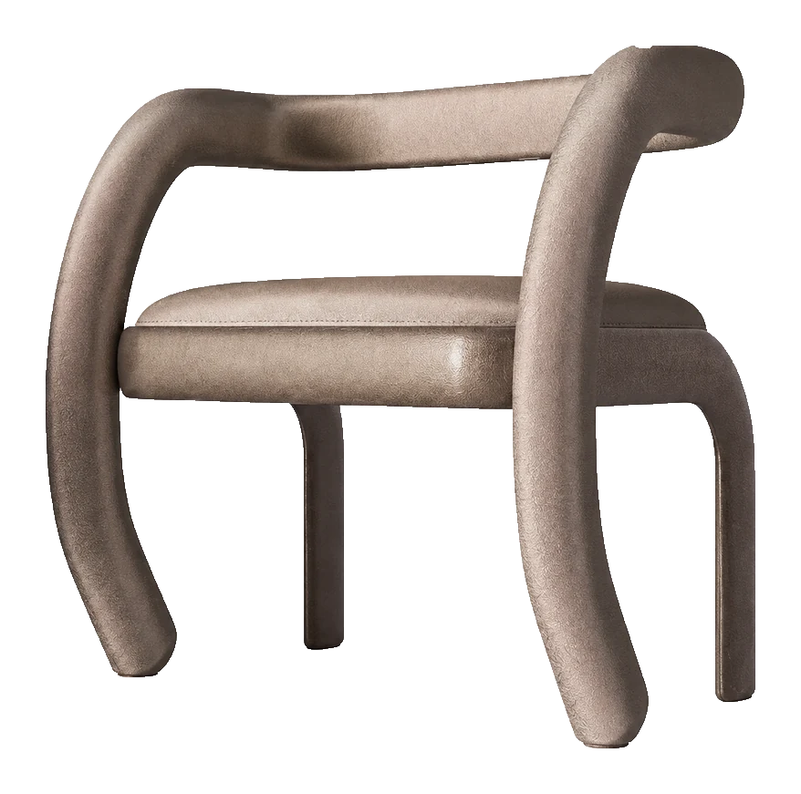 Arc Leather Chair